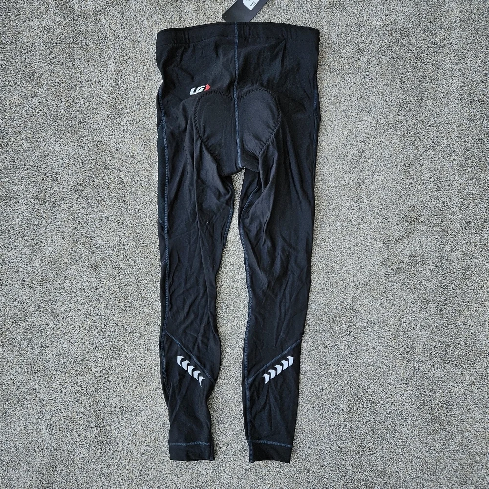 Louis Garneau Solano Ridge Thermal Chamois Leggings Padded Cycling Pants Mens XL